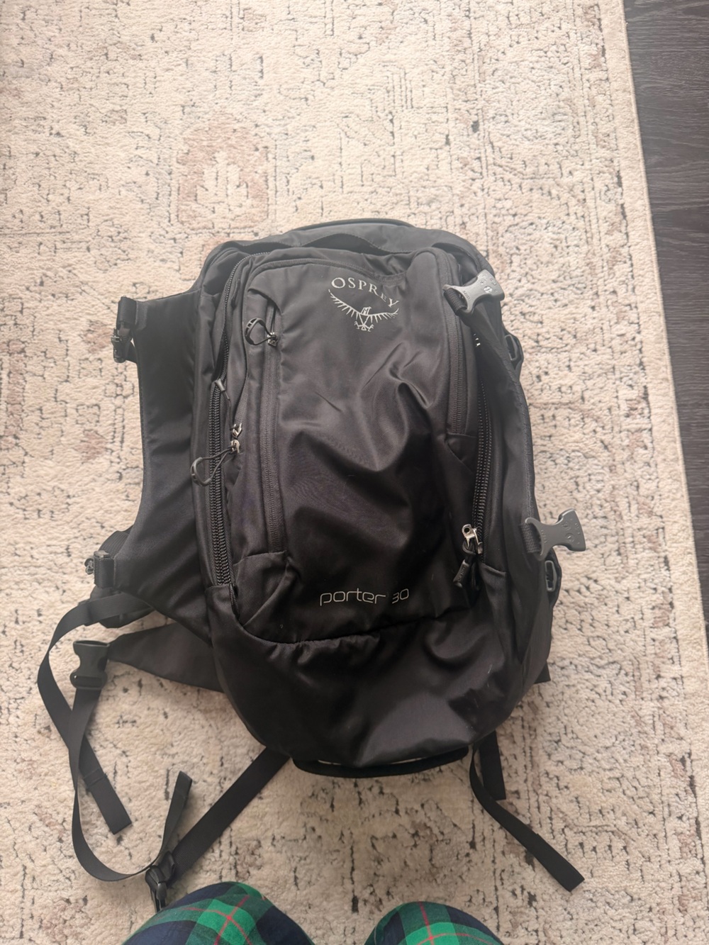 OSPREY Black Porter 30 EUC | Travel Backpack